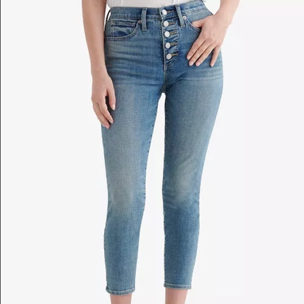 Lucky Brand Bridgette Button Fly Skinny
